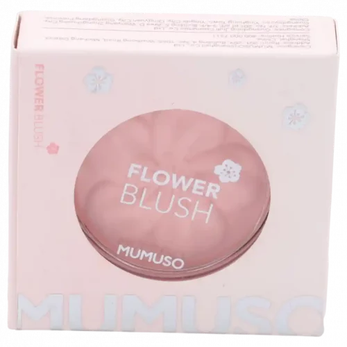 MUMUSO Flower Blush (Rosa), 41,6 g – blumiger Rouge für einen natürlichen Teint.