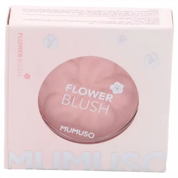 MUMUSO Flower Blush (Rosa), 41,6 g – blumiger Rouge für einen natürlichen Teint.
