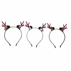 MUMUSO Haarband mit Rentier-Antlers, ideal für festliche Anlässe, sorgt für ein lustiges Aussehen.