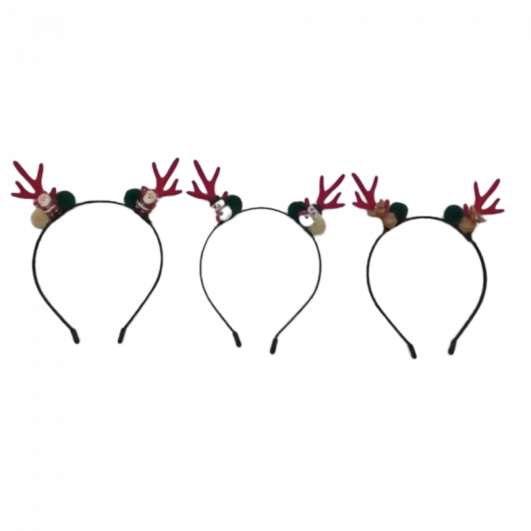 MUMUSO Haarband mit Rentier-Antlers, ideal für festliche Anlässe, sorgt für ein lustiges Aussehen.