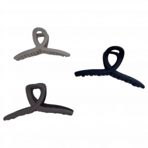 MUMUSO Haarspange aus Acryl in neutralem Farbton – ideal für modische Frisuren im Alltag.