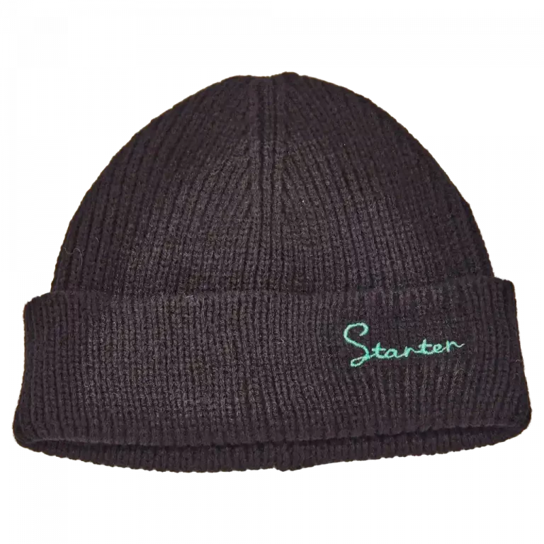 MUMUSO minimalistischer strickmütze in schwarz, ideal für kalte Tage, aus 100% Acryl gefertigt.