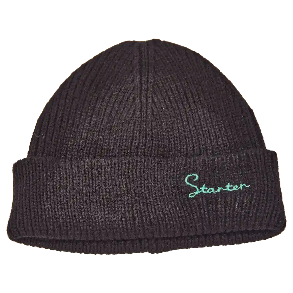 MUMUSO minimalistischer strickmütze in schwarz, ideal für kalte Tage, aus 100% Acryl gefertigt.