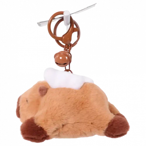 MUMUSO Plüsch Anhänger mit fliegendem Capybara - eine niedliche Ergänzung für Taschen oder Schlüssel.