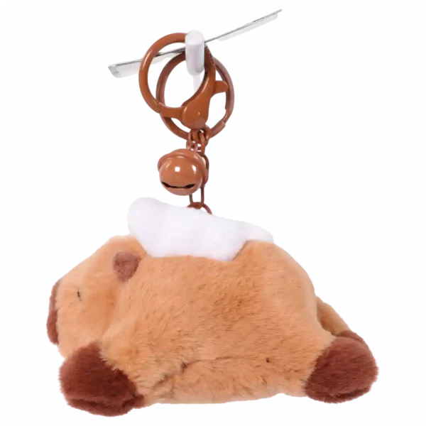 MUMUSO Plüsch Anhänger mit fliegendem Capybara - eine niedliche Ergänzung für Taschen oder Schlüssel.