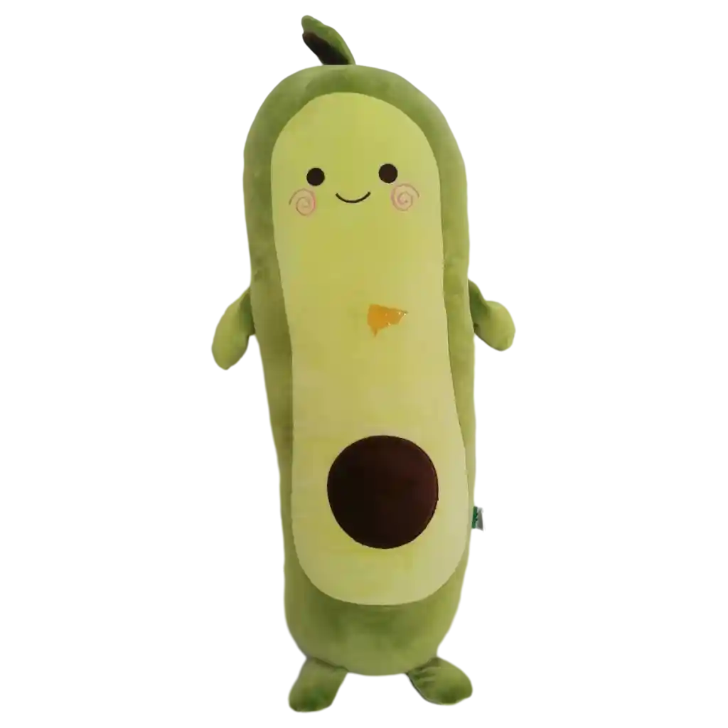 mumuso_plueschspielzeug_avocado_90cm_gruen.webp MUMUSO Plüschspielzeug in Form einer Avocado (Grün) mit freundlichem Gesicht – ideal zum Kuscheln und Spielen.