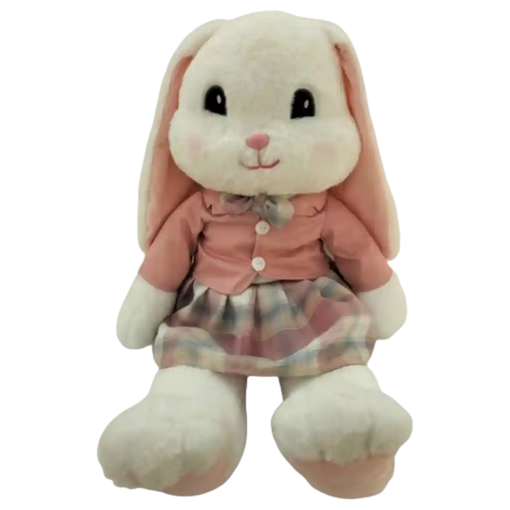 mumuso_plueschtier_mondkaninchen_50cm_rosa.webp MUMUSO Plüschtier Mondkaninchen, 50 cm (Rosa) – weiches Spielzeug für Kinder mit niedlichem Outfit.