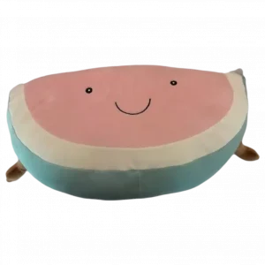 MUMUSO Plüschtier Wassermelone aus ultraweichem Elasthan-Kristall, perfekt für Kinder zum Kuscheln und Spielen.