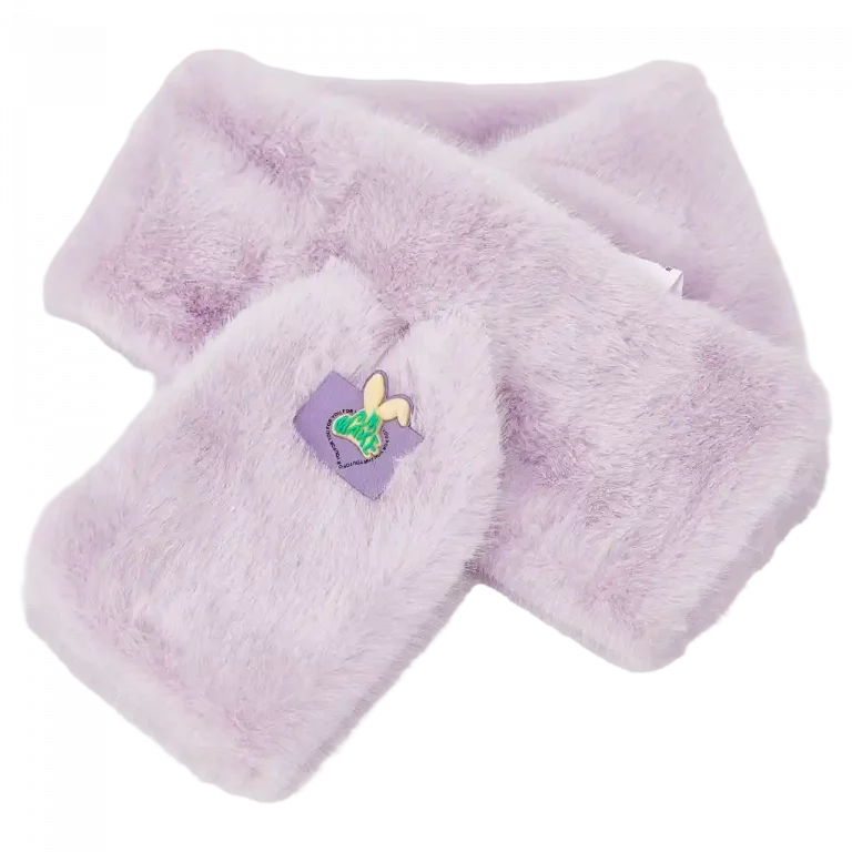 MUMUSO dicker Schal in lila für Damen, warm und weich für kalte Tage.