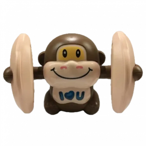 MUMUSO elektrisches Spielzeugaffe mit Musik und Stimme, braun – ideal für Kinder und als Spielzeug zur Förderung des Spiels.