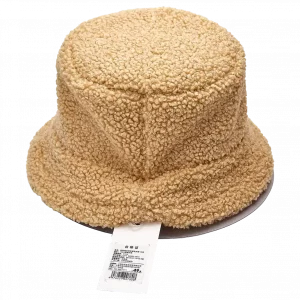 MUMUSO beiger wende-fischerhut aus weichem Material - ideal für modische Akzente im Outfit.