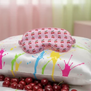 Kirschprint-Schlafmaske