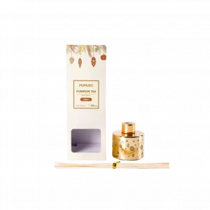 Glitzernde Weihnachts-Duftwelt: Goldener Duftdiffusor (100ml)