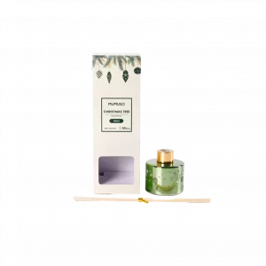 Glitzernde Weihnachts-Oase Raumduft ohne Flamme - Grün (100ml)