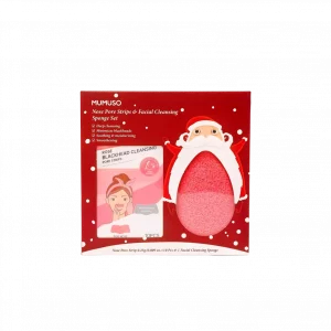 Nasen-Porenstreifen & Reinigungs-Schwamm Set