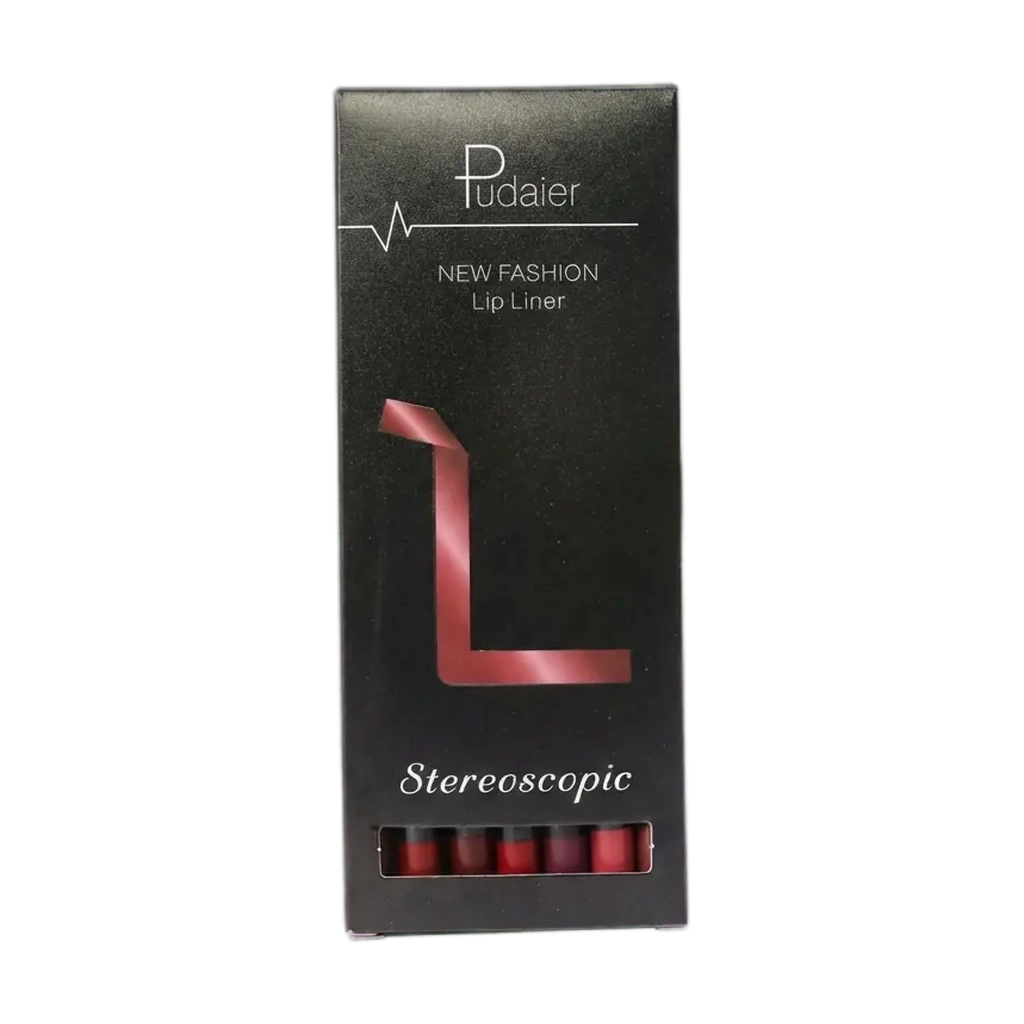 1001010409832.webp Mehrteiliges Lipliner Set mit pflegender Formel für präzise Lippenkonturen (Rot)