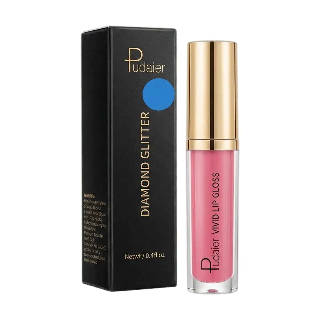 1001010509746.webp Lipgloss mit Diamant-Glitzer-Effekt, intensives Pink