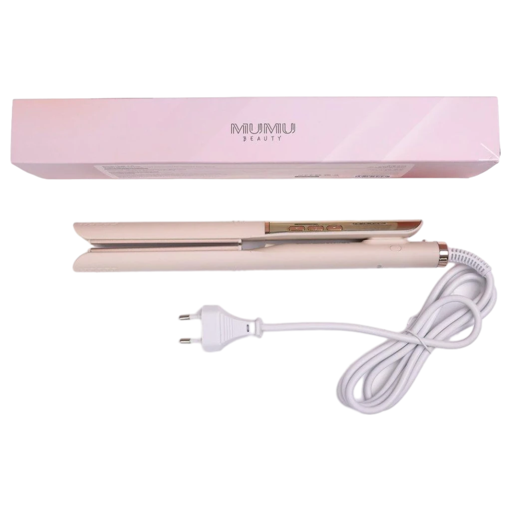 6932559648935_2.webp Lockenstab mit Keramikbeschichtung, 2-in-1 Stylinggerät (Creme)