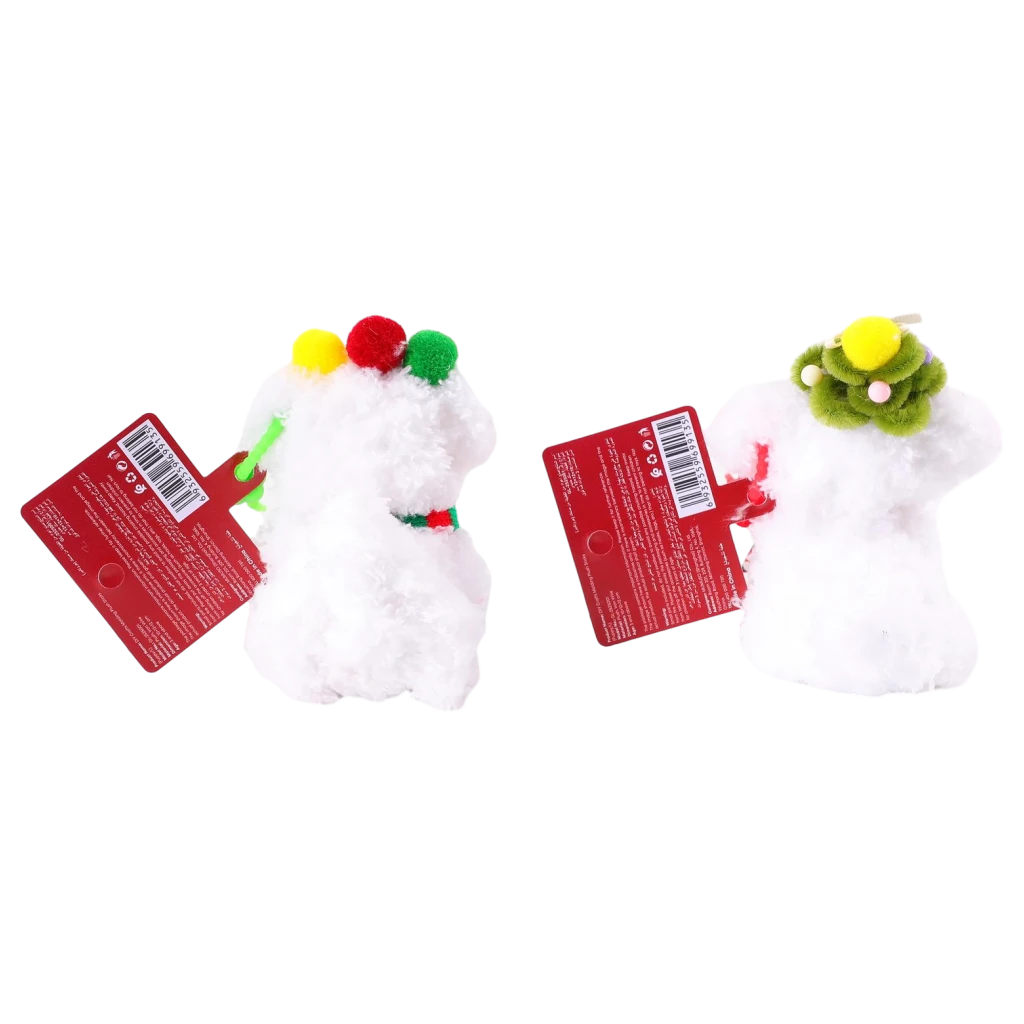 6932559699135_1.webp Weihnachts-Hunde-Anhänger mit Biegestab (Groß, 2 zufällige Designs)