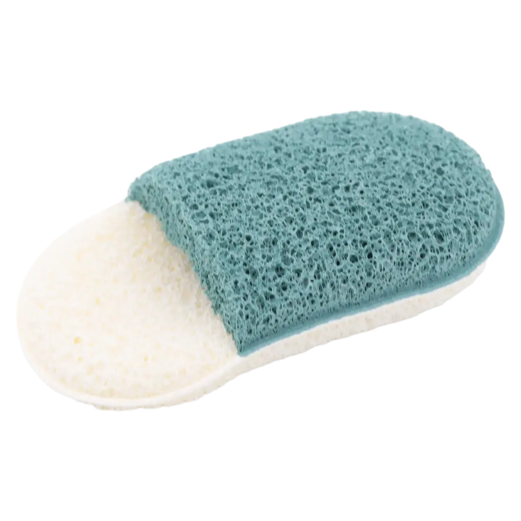 6941347770864_3.webp Gesichtsreinigungsschwamm, pantoffelförmig (Grün/S) für die sanfte Gesichtsreinigung