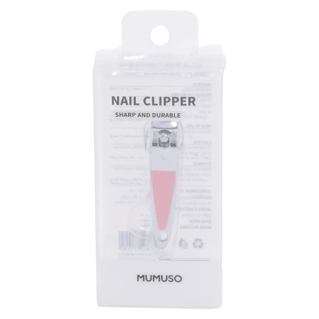 6941347771182_1.webp Nagelknipser mit rutschfester Oberfläche für präzise Nagelpflege (Pink)