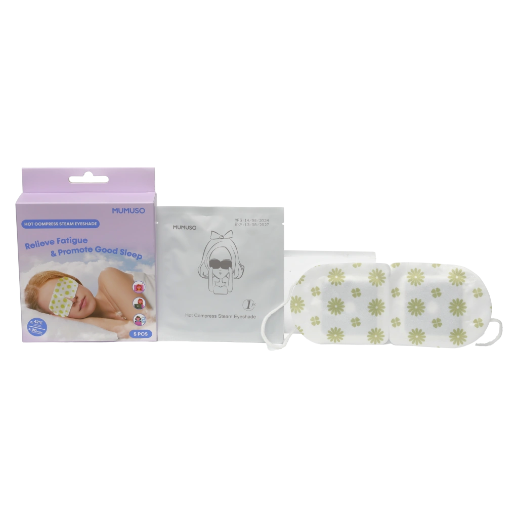 6971068988002_9.webp 5er-Pack Dampf-Augenmaske mit Lavendelduft zur Entspannung (Weiß/Grün)