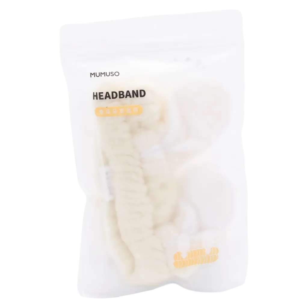 6972072297685_3.webp Flauschiges Haarband aus Polyester mit Hasenohren-Design (Beige)