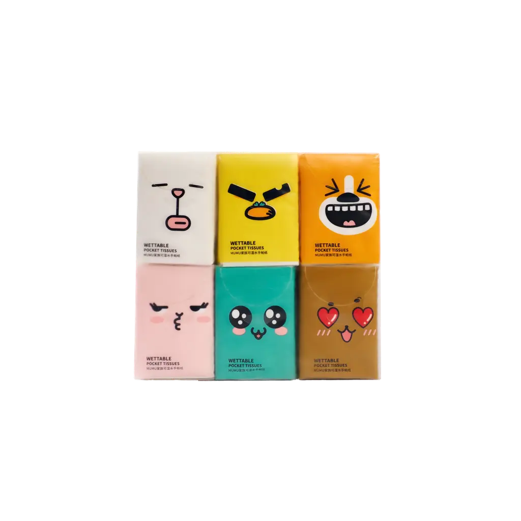 6974096517350.webp 18er-Pack Feuchttücher aus natürlichem Zellstoff, 290 g (Mehrfarbig)