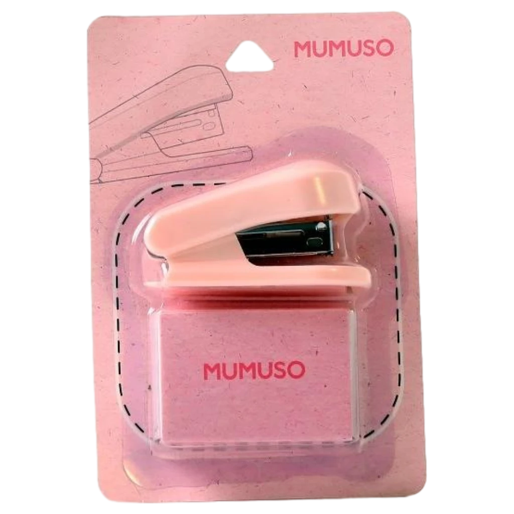 6975528764014.webp Mini-Heftgerät, kompakt, für Schule und Büro (Pink)