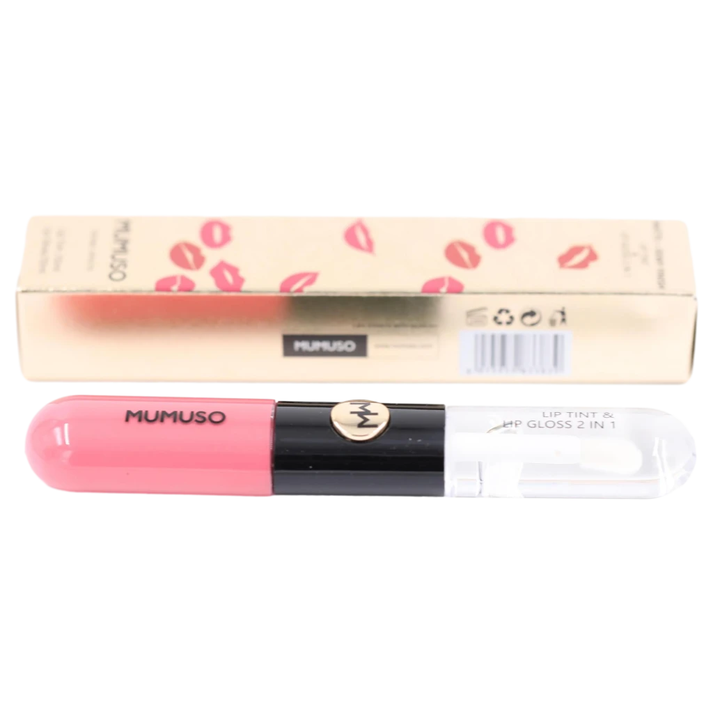 6975959833839.webp 2-in-1 Lippenfarbe & Lipgloss (Pink)