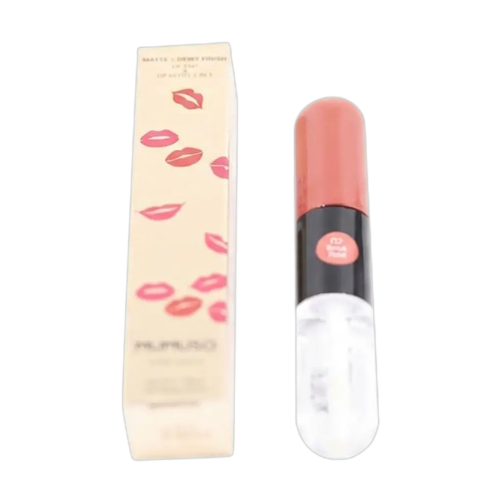 6975959833853_1.webp Lippenfarbe & Lipgloss 2 in 1 (Ziegelrot)