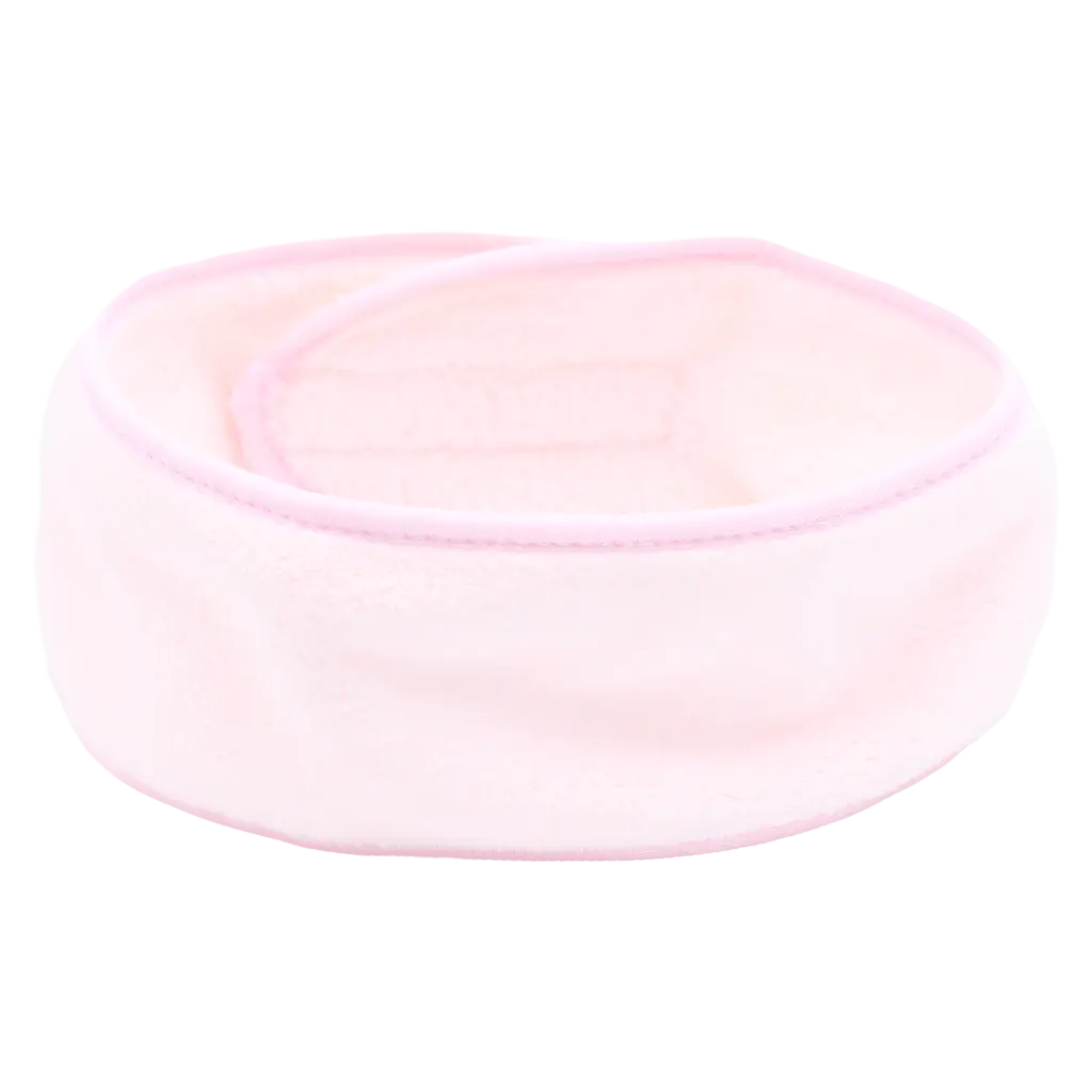 6975959837288_2.webp Ultra-weiches Haarband aus Coral Fleece, 10 × 63 cm (Rosa)