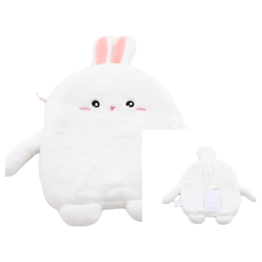 6976227004913.webp Niedliches Häschen Handtuch - Weiß