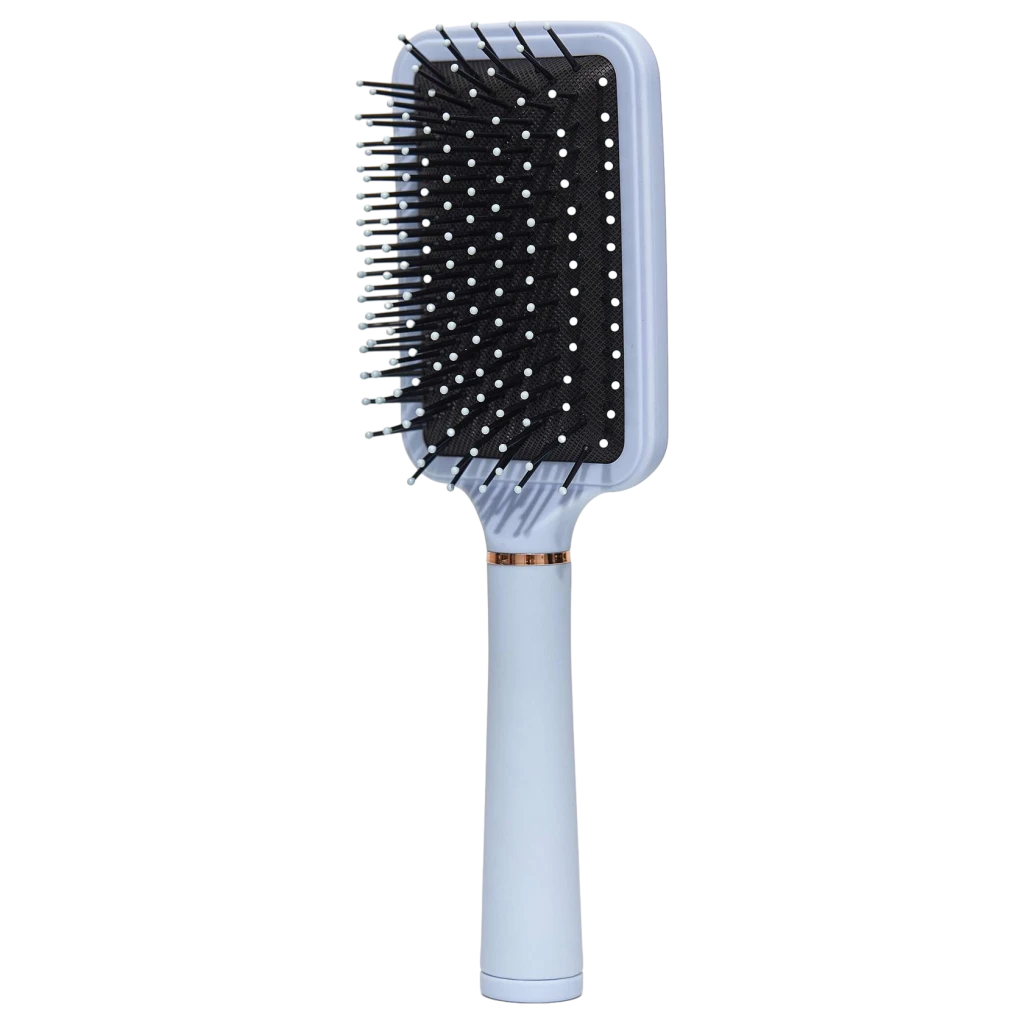 6976628018953_3.webp Paddle Haarbürste aus Kunststoff mit breitem Bürstenkopf (Hellblau)