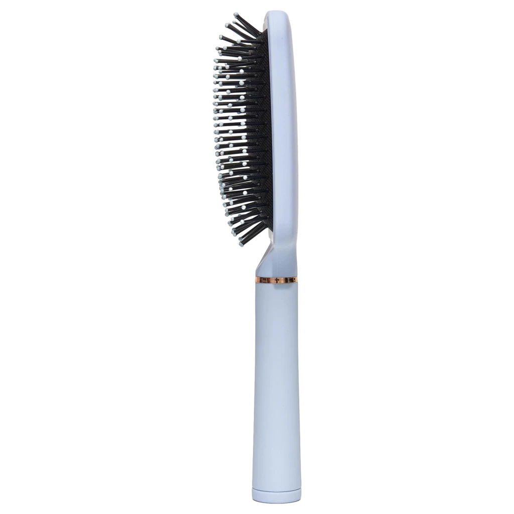 6976628018953_4.webp Paddle Haarbürste aus Kunststoff mit breitem Bürstenkopf (Hellblau)