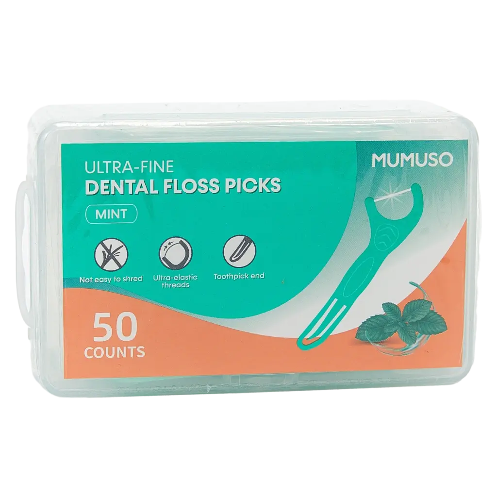 6977321141191.webp Ultra-feine Zahnseide-Sticks für die Zahnreinigung, 50 Stück (Weiß)