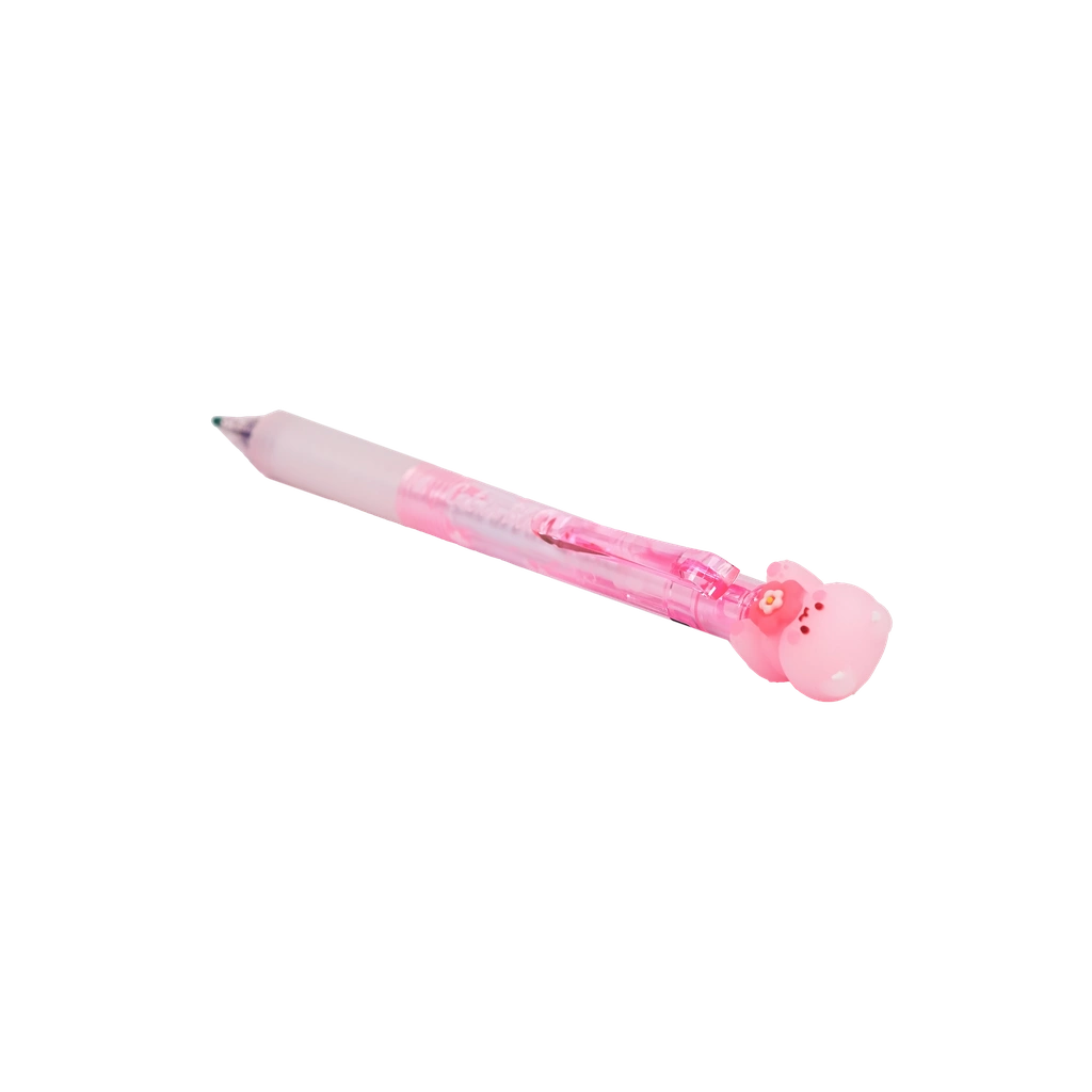 6977523130382_2.webp Radierbarer Gelstift mit Kitten- und Kirschblüten-Design (Rosa)