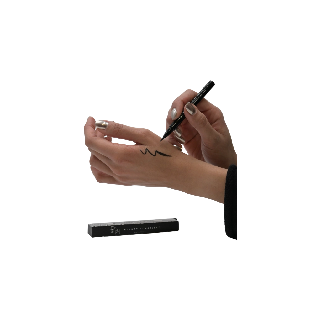 8809464541744_2-1.webp B.O.M Wonderproof Pen Eye Liner Wonder Black #01 Wonder Black