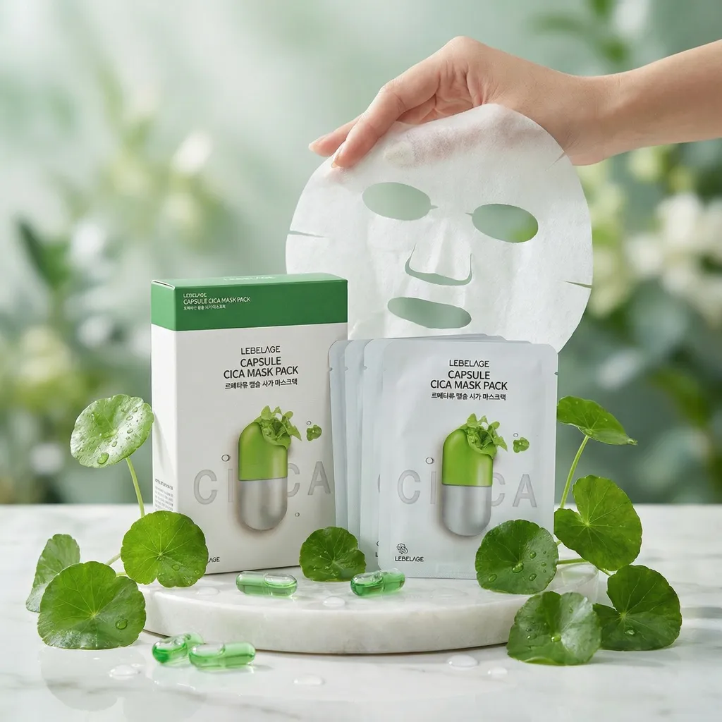 8809446658781-1.webp LEBELAGE Capsule Cica soothing mask pack