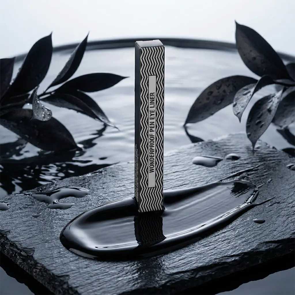 8809464541744_2.webp B.O.M Wonderproof Pen Eye Liner Wonder Black #01 Wonder Black