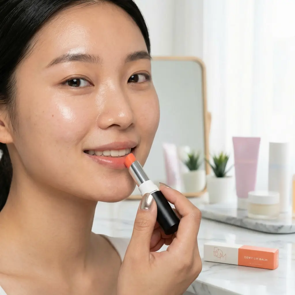 8809491944310_3.webp B.O.M Dewy Lip Balm #04 Pure Coral