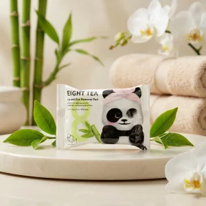 Eight Tea Lip and Eye Remover Pads, 30psc, B.O.M