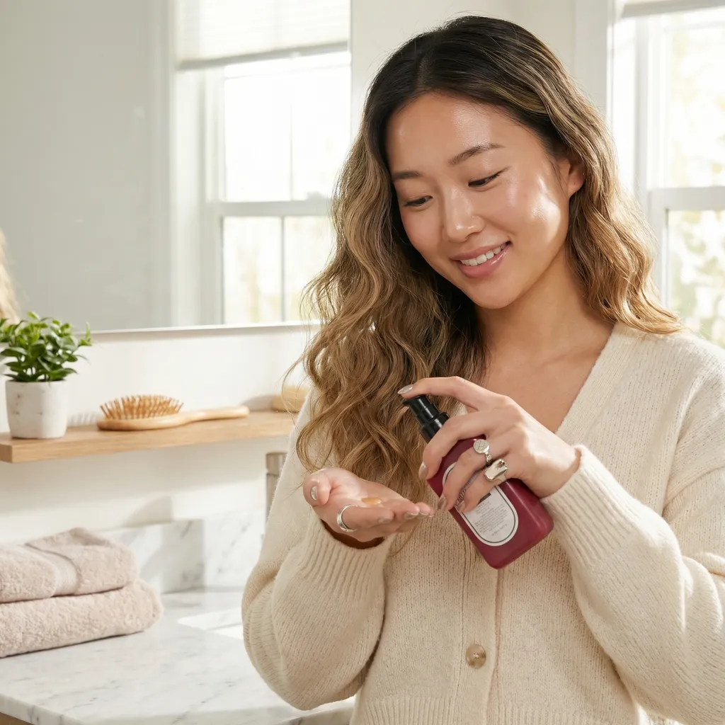 8809628885820-3.webp Hair Protecting Floral Essence Oil Damaged Hair Care, 100ml, TENZERO