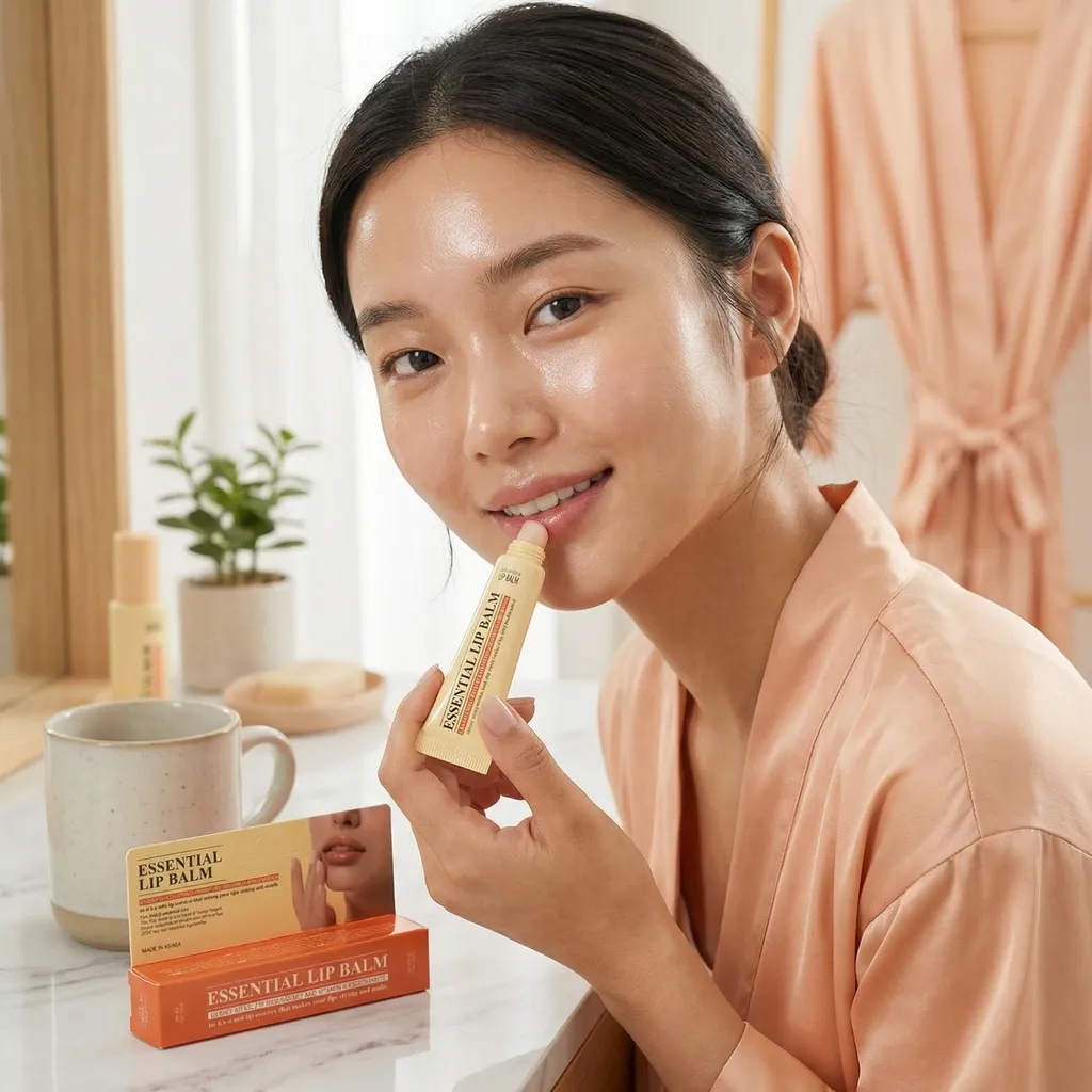 8809628885943-3.webp Essential Lip Balm Honey Vitamin C, 9g, TENZERO