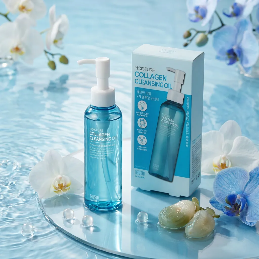8809628886124-1.webp Moisture Collagen Cleansing Oil, 150ml, TENZERO