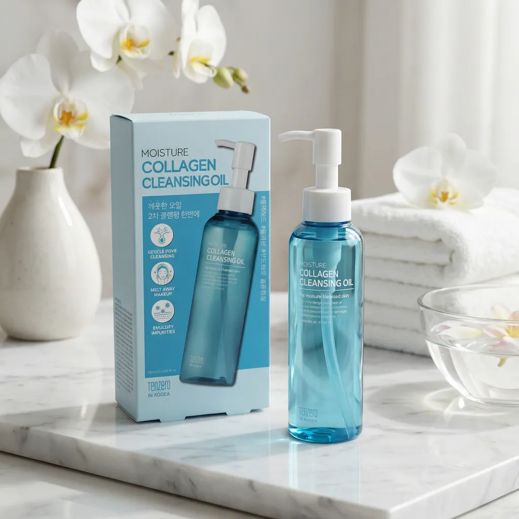 8809628886124.webp Moisture Collagen Cleansing Oil, 150ml, TENZERO