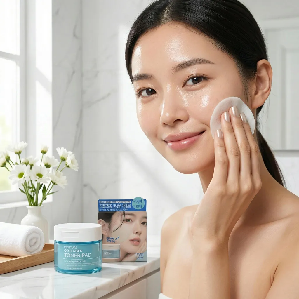 8809628886179-3.webp Moisture Collagen Toner Pad, 70pcs,TENZERO