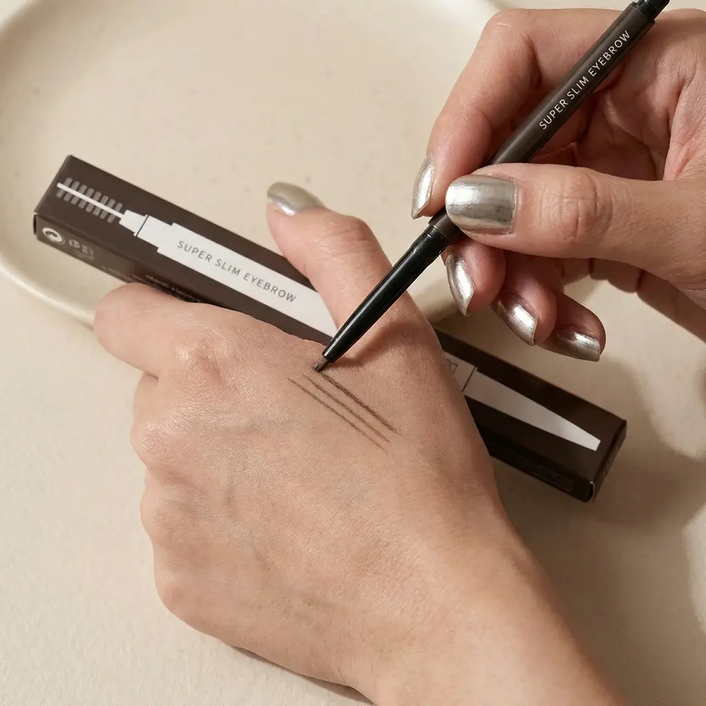 8809721243527_2.webp B.O.M Super Slim Eyebrow Pencil Makeup #01 Anthrazitbraun