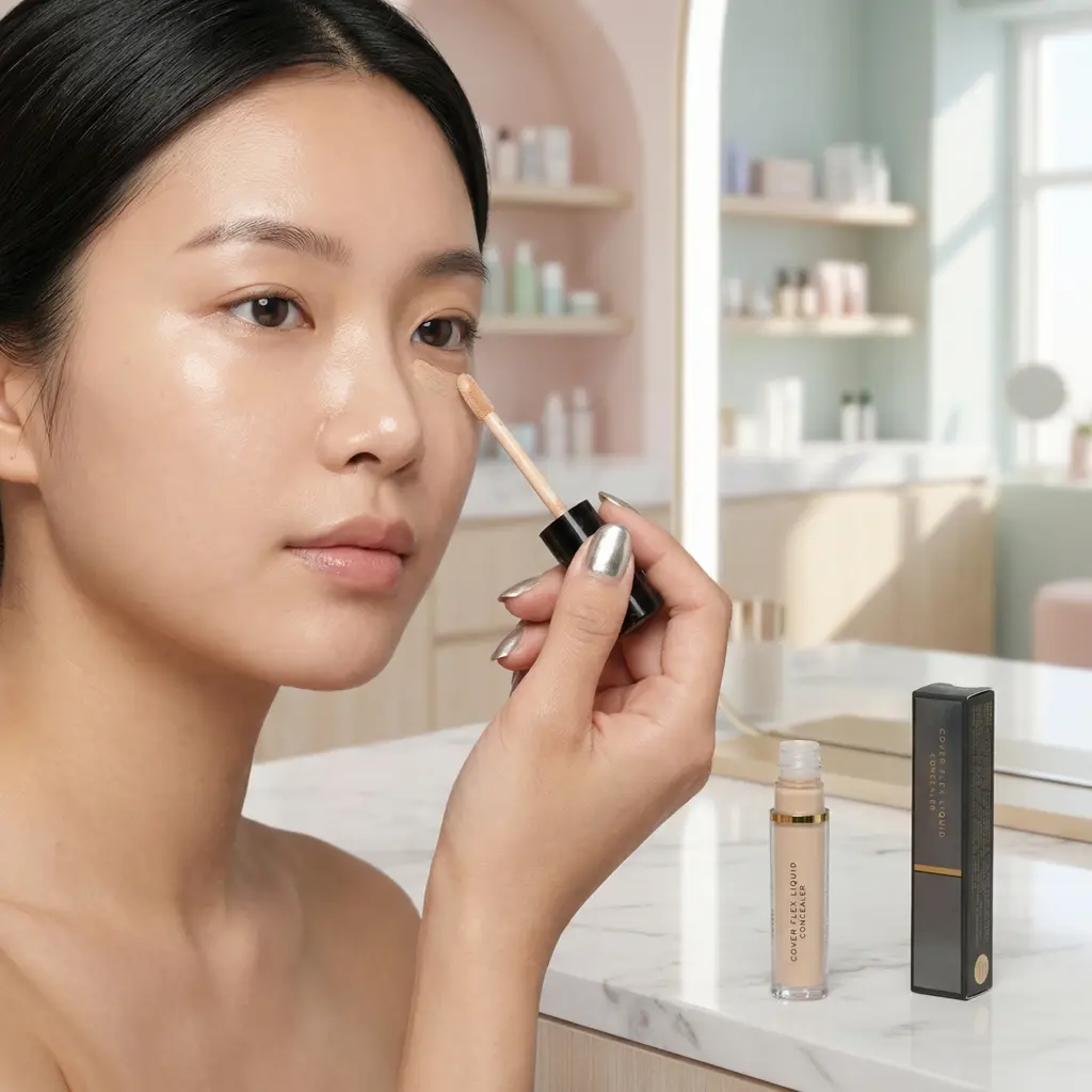 8809721244678_3.webp B.O.M CoverfFlex Liquid Concealer Makeup #21 Light