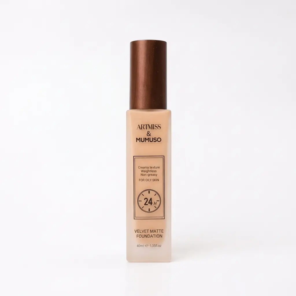 1001020908605_99 Oil-Control Full Coverage Liquid Foundation, 24h, 40ml, #02